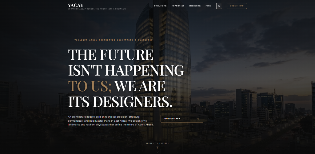 Yohannes Abbay Consulting Architects & Engineers Platform